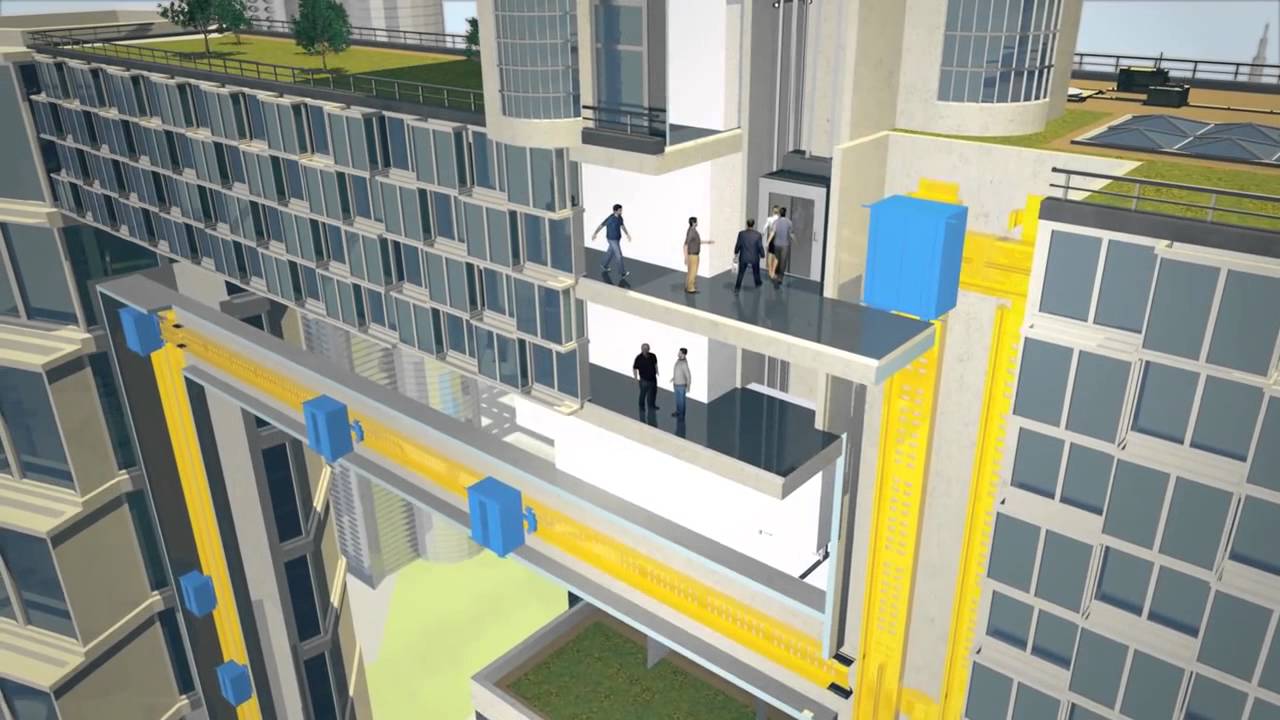 Каким будет следуещие поколение лифтов?